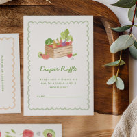 Farmer's Market Veggies Diaper Raffle