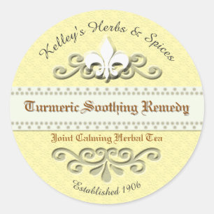 Farmer's Market Vendor Product Label