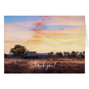 Farmers Morning Painterly Thank You