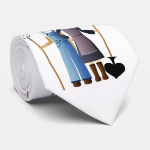 Farmer's Wife Queen of Spades Thunder_Cove Tie