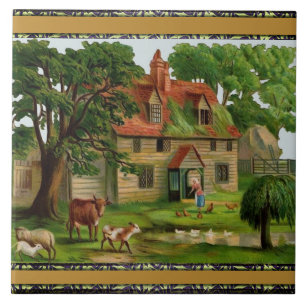 Farmhouse And Garden Ceramic Tile