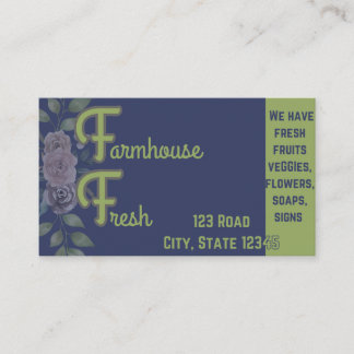 Farmhouse Business Card