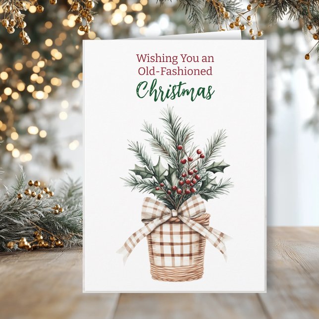 Farmhouse Christmas | Colouring Page Inside Card (Creator Uploaded)
