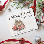 Farmhouse Christmas Red Truck Dogs Wooden Box Sign<br><div class="desc">Farmhouse Christmas red vintage truck filled with holiday puppies!   “It’s the most wonderful time of the year” sentiment on the bottom of this quaint cottage style wood sign.  Perfect for any home decor and a perfect holiday gift.</div>