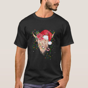 Farmhouse Christmas Stocking Stuffers Highland Chr T-Shirt