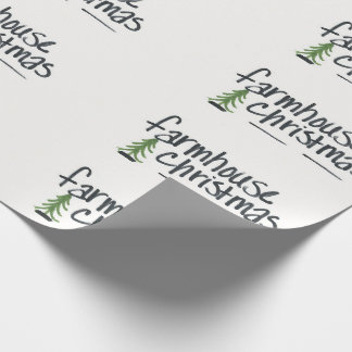 Farmhouse Christmas Wrapping Paper