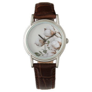 Farmhouse Cotton Botanical Watch Neutral Rustic