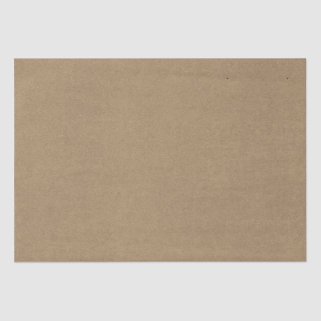 Farmhouse country brown kraft rustic texture tissue paper (Front)