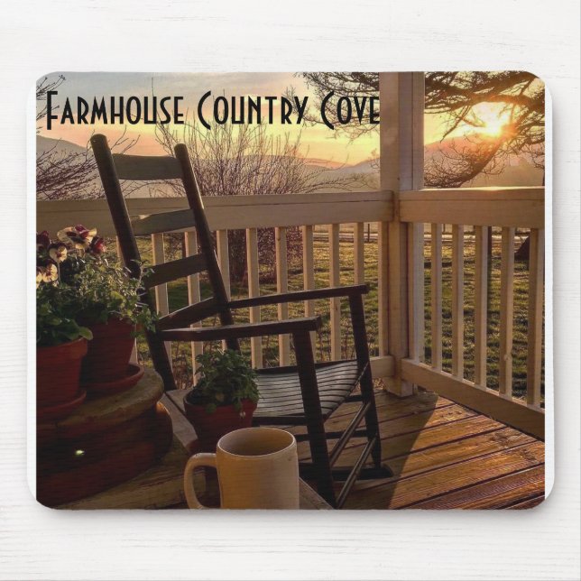 Farmhouse Country Cove Mousepad (Front)