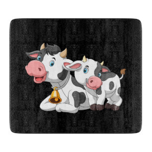 Farmhouse Cows  Cutting Board