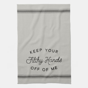 Farmhouse Dish Towel, Funny Kitchen Dish Towel