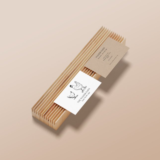 Farmhouse Elegant Business Card (Creator Uploaded)