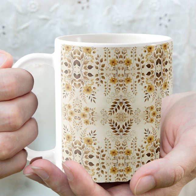 Farmhouse Floral Mug (Creator Uploaded)