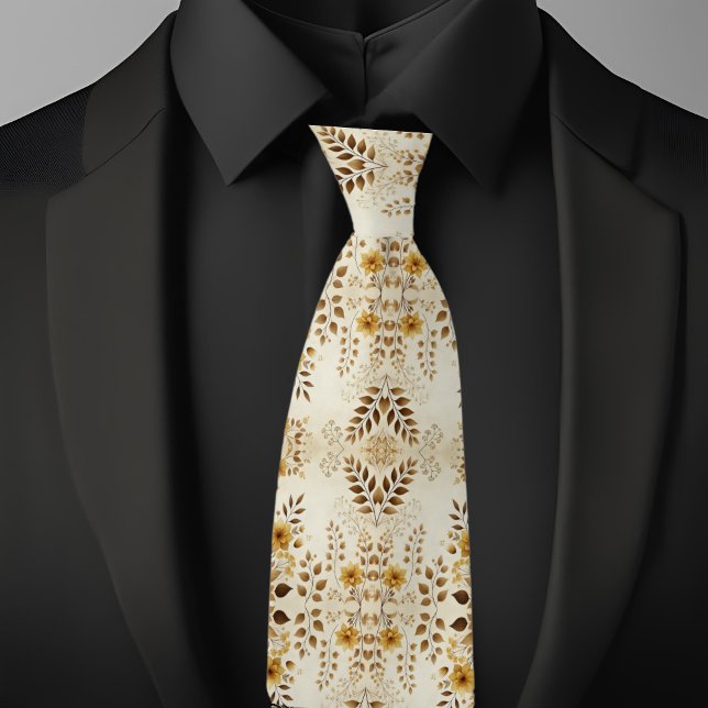 Farmhouse Floral Pattern Tie (Creator Uploaded)