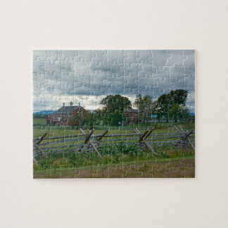 Farmhouse - Gettysburg National Park - PA Jigsaw Puzzle