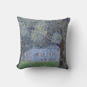 Farmhouse, Gustav Klimt Cushion