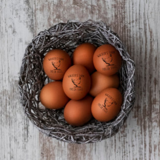 Farmhouse Hen | Egg Stamp