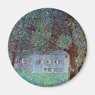Farmhouse in Austria by Klimt, Victorian Fine Art Magnet