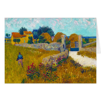 Farmhouse in Provence by Vincent Van Gogh