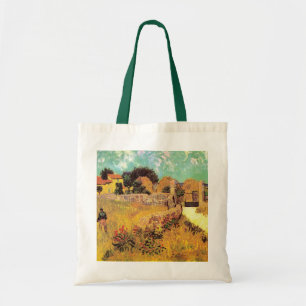 Farmhouse in Provence by Vincent van Gogh Tote Bag