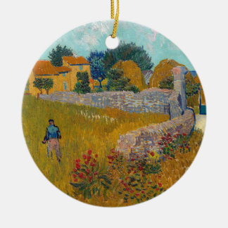 Farmhouse in Provence Vincent van Gogh 1888 France Ceramic Ornament