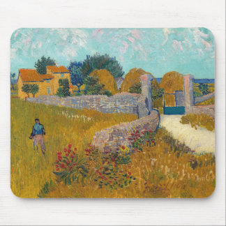 Farmhouse in Provence Vincent van Gogh 1888 France Mouse Pad