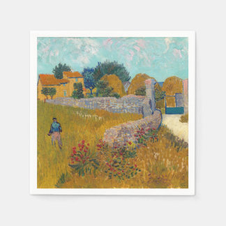 Farmhouse in Provence Vincent van Gogh 1888 France Napkin