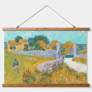 Farmhouse in Provence - Vincent van Gogh Hanging Tapestry