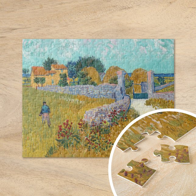 Farmhouse in Provence | Vincent van Gogh Jigsaw Puzzle (Creator Uploaded)