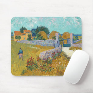 Farmhouse in Provence   Vincent Van Gogh Mouse Pad