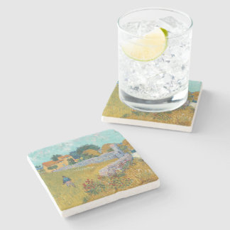Farmhouse in Provence | Vincent van Gogh Stone Coaster