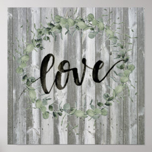 Farmhouse Inspiration - Love Poster