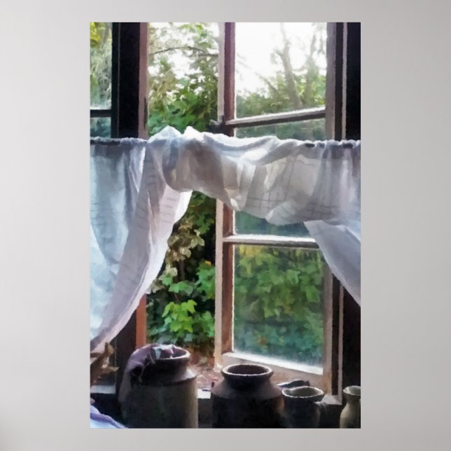 FARMHOUSE KITCHEN WINDOW POSTER (Front)