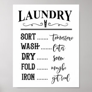 Farmhouse Laundry Room Sign