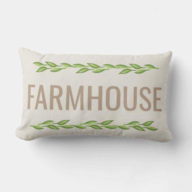 Farmhouse | Lumbar Pillow (Front)