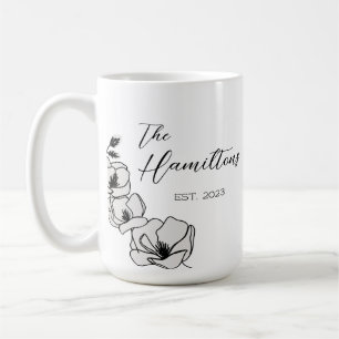 Farmhouse Magnolia Custom Established Year  Coffee Mug