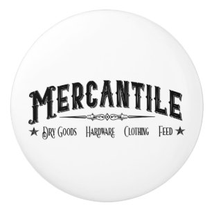 Farmhouse Mercantile Vintage Sign Drawer Pull