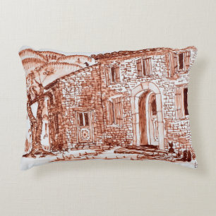 Farmhouse Near Grasse   Provence, France Decorative Cushion