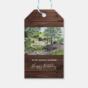 Farmhouse near Thirlmere, Lake District, England Gift Tags