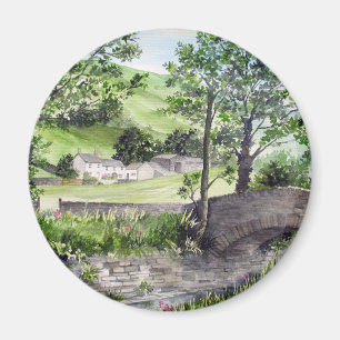 Farmhouse near Thirlmere, Lake District, England Magnet