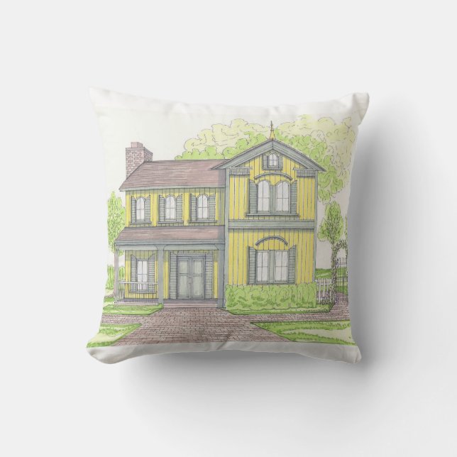 FarmHouse Outdoor Pillow (Front)