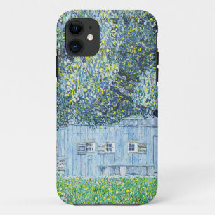 Farmhouse painting by Gustav Klimt  iPhone 11 Case