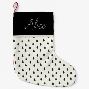 Farmhouse Pine Forest⎢ Monogram Christmas Stocking