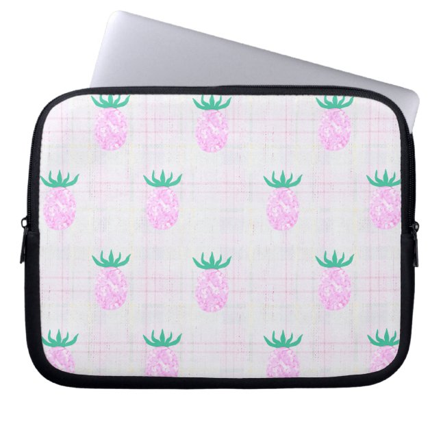 Farmhouse Pineapples Laptop Sleeve (Front)
