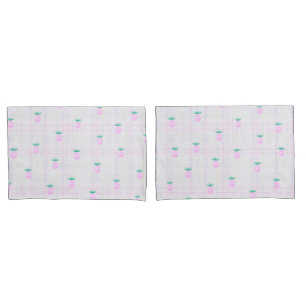 Farmhouse Pink Pineapple Pillowcase