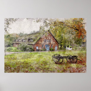 Farmhouse Poster