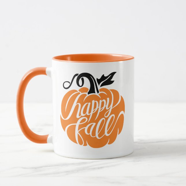 Farmhouse Pumpkin Patch  Mug (Left)