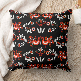 Farmhouse Rooster Countryside Home Decor Cushion