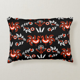 Farmhouse Rooster Countryside Home Decor Decorative Cushion