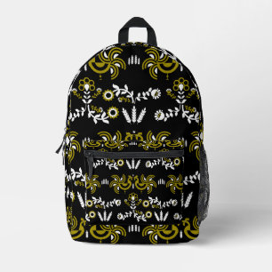Farmhouse Rooster Countryside Home Decor Printed Backpack